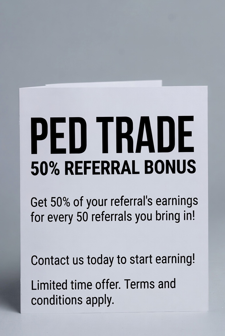 Refer at least 50 people this Month